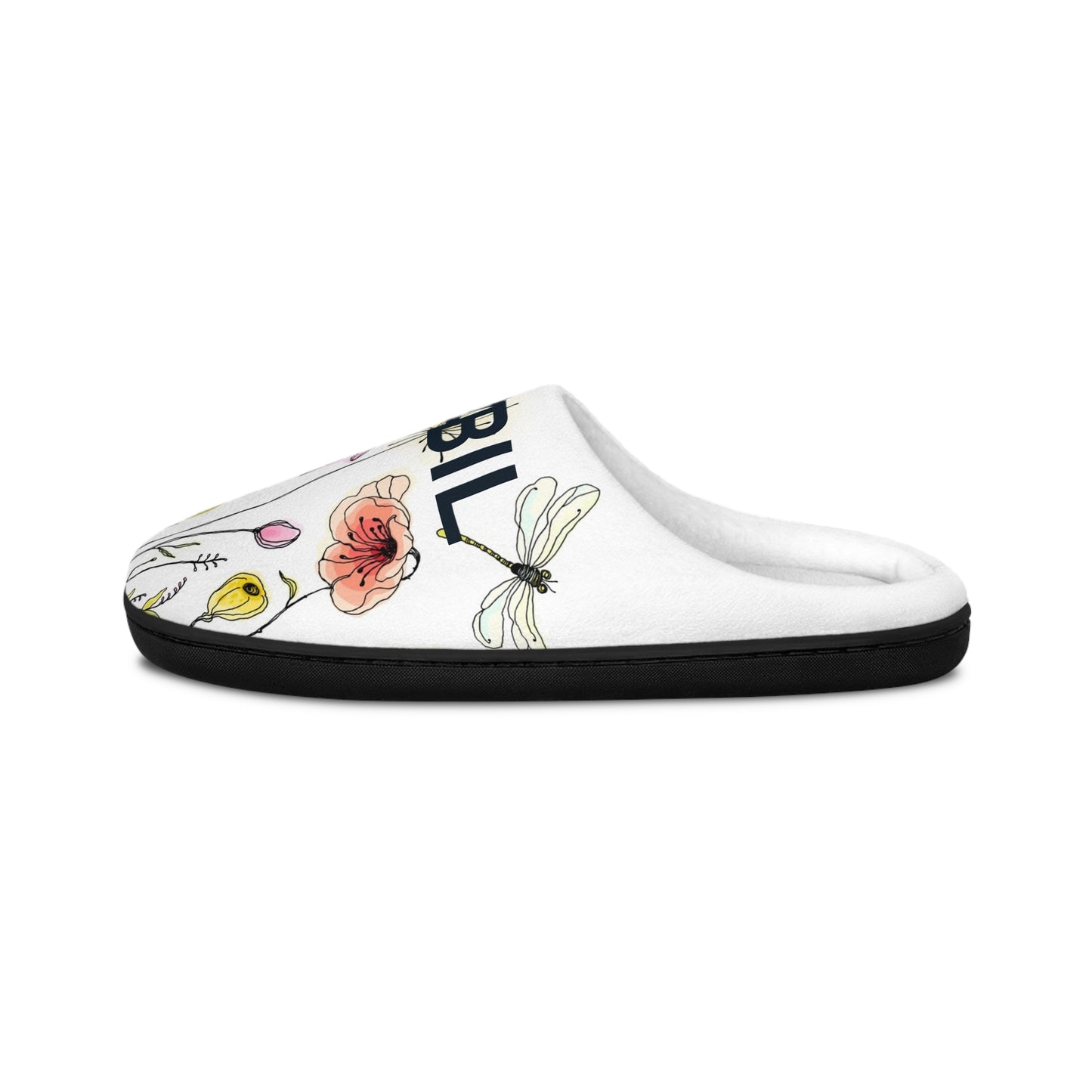 Floral Comfort Slippers Cozy Indoor Footwear for Relaxation, Stylish Home Essentials
