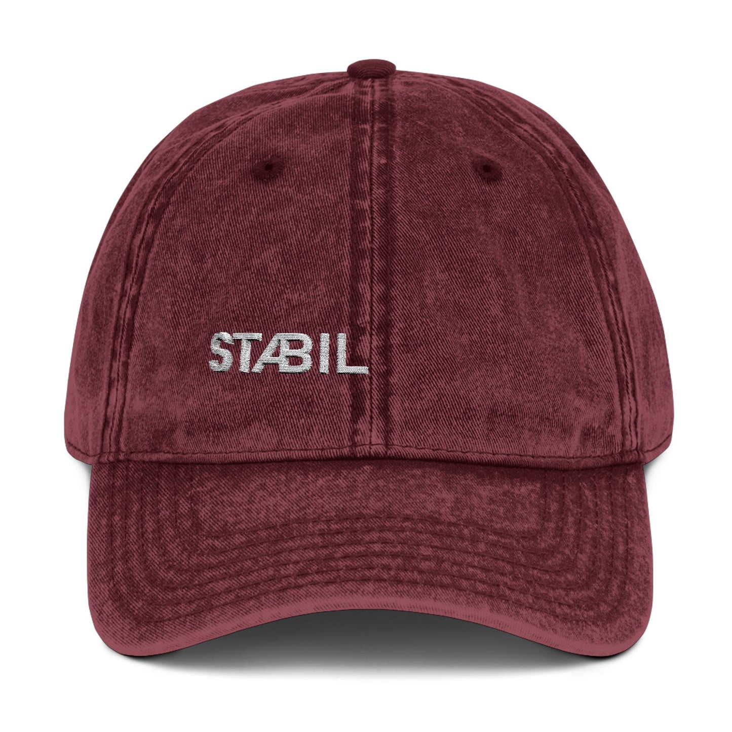 Vintage bestickte Cap ft. Stabil