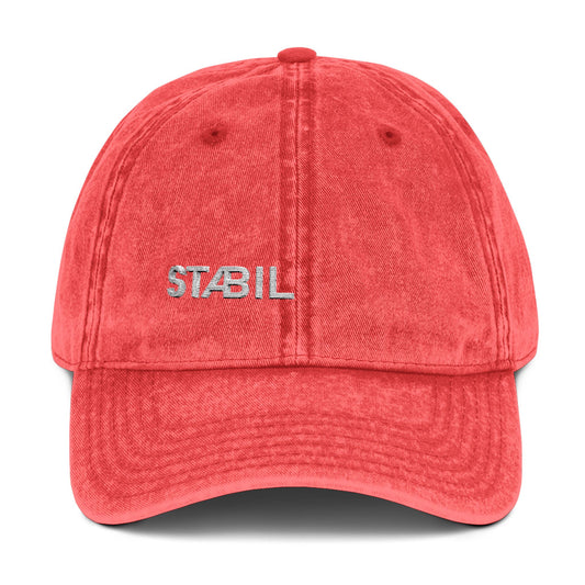 Vintage bestickte Cap ft. Stabil