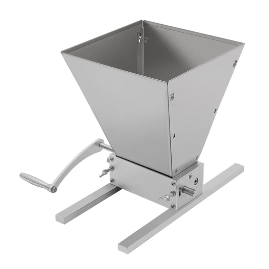 Manuelle Mühle mit einstellbarem Walzenabstand – Getreidemühle für Gerste & Weizen – Handbetriebene Mühle für Getreideschrot
