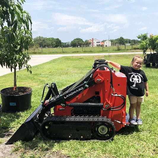 Landwirtschaft Mini-Lader mit Anbaugeräten – ST480 Kompaktlader – 900 kg - Ideal für männliche Gartenbauprojekte